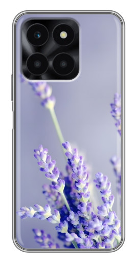 Чехол с картинкой "Лаванда вблизи" для Huawei Honor X6a