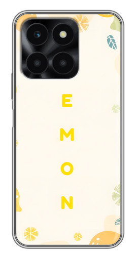 Чехол с печатью "Lemon" для Huawei Honor X6a