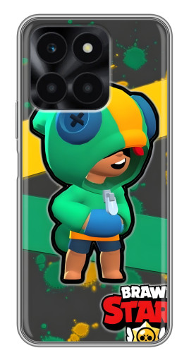 Чехол с принтом "Leon Brawl Stars" для Huawei Honor X6a