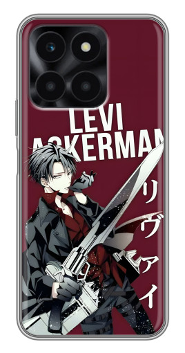 Чехол с печатью "levi Ackerman" для Huawei Honor X6a
