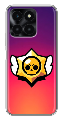 Чехол с печатью "Логотип Brawl Stars" для Huawei Honor X6a
