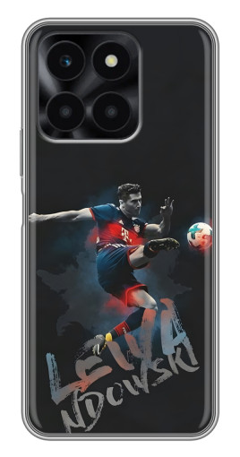 Чехол с принтом "Лёва" для Huawei Honor X6a