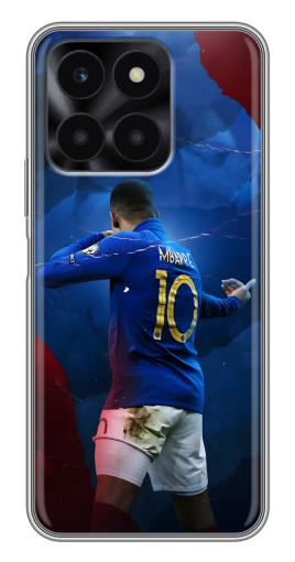 Силиконовый чехол с изображением "Мбаппе в Франции" для Huawei Honor X6a