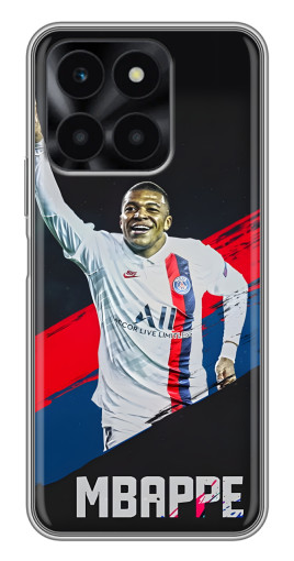 Чехол с принтом "Mbappe в ПСЖ" для Huawei Honor X6a