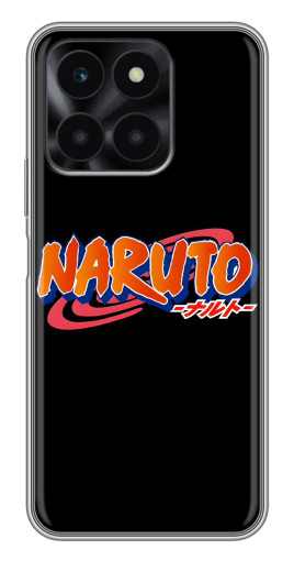 Чехол с принтом "Надпись Naruto" для Huawei Honor X6a