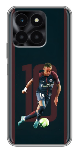 Силиконовый чехол с изображением "Неймар 10" для Huawei Honor X6a