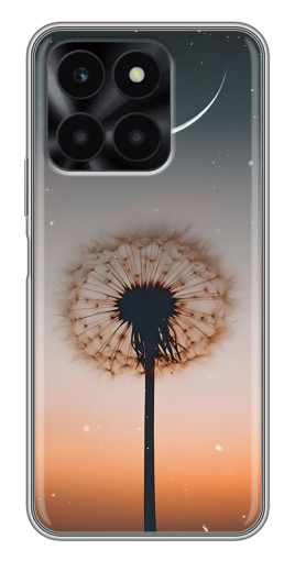 Чехол с принтом "Ночной одуванчик" для Huawei Honor X6a