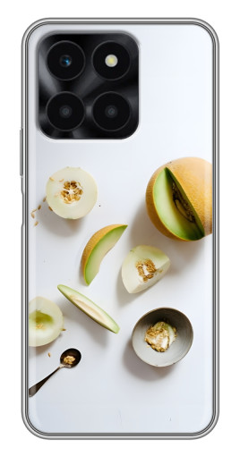 Чехол с печатью "Обед из дынь" для Huawei Honor X6a