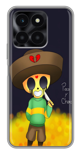 Силиконовый чехол с изображением "Poco y Chara" для Huawei Honor X6a