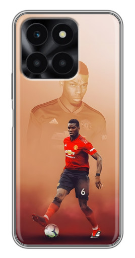 Чехол с печатью "Pogba с Манчестера" для Huawei Honor X6a