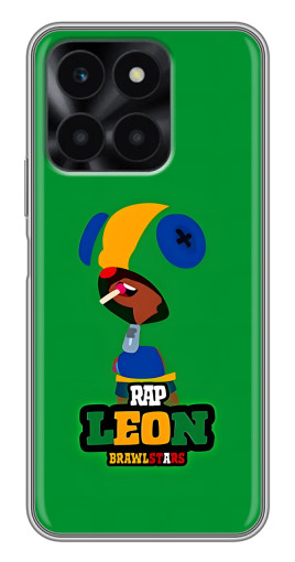 Чехол с печатью "RAP Leon" для Huawei Honor X6a