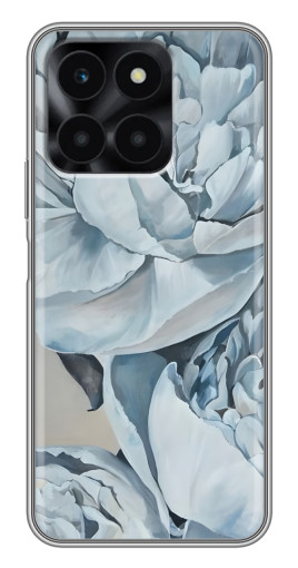 Чехол с печатью "Рисунок пионы" для Huawei Honor X6a