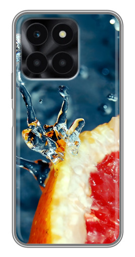 Чехол с принтом "Сочный грейпфрут" для Huawei Honor X6a