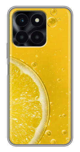 Силиконовый чехол с изображением "Сочный лимон" для Huawei Honor X6a