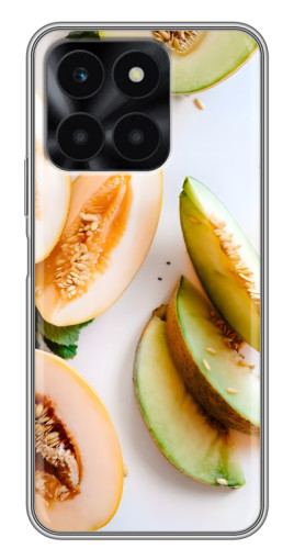 Чехол с картинкой "Свежие дыньки" для Huawei Honor X6a