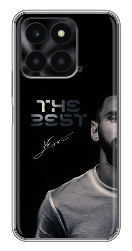 Силиконовый чехол с изображением "The Best Messi" для Huawei Honor X6a