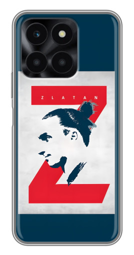 Чехол с картинкой "Zlatan" для Huawei Honor X6a