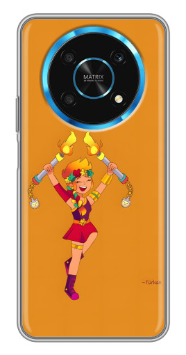 Чехол с принтом "Амбер ликует" для Huawei Honor Magic 5 Lite 5G