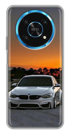 Силиконовый чехол с изображением "BMW белая" для Huawei Honor Magic 5 Lite 5G
