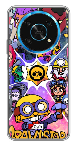 Чехол с печатью "Brawl заставка" для Huawei Honor Magic 5 Lite 5G