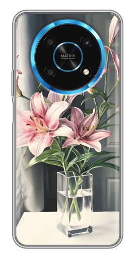 Силиконовый чехол с изображением "Букет лилии" для Huawei Honor Magic 5 Lite 5G