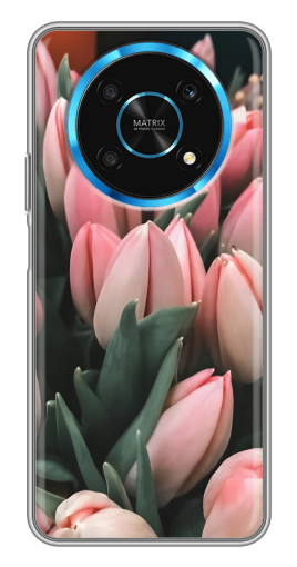 Силиконовый чехол с изображением "Букет тюльпанов" для Huawei Honor Magic 5 Lite 5G