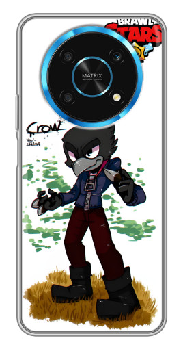 Чехол с картинкой "Crow" для Huawei Honor Magic 5 Lite 5G