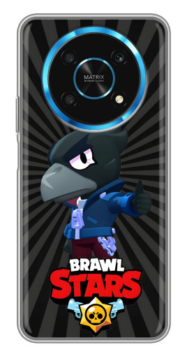 Чехол с печатью "Crow Brawl Stars" для Huawei Honor Magic 5 Lite 5G