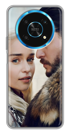 Чехол с печатью "Дейнерис и Сноу" для Huawei Honor Magic 5 Lite 5G