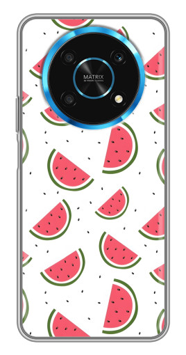 Чехол с печатью "Дольки арбуза" для Huawei Honor Magic 5 Lite 5G