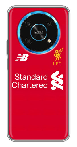 Чехол с принтом "Форма Liverpool" для Huawei Honor Magic 5 Lite 5G