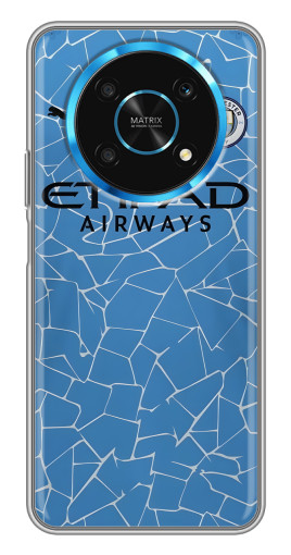 Чехол с печатью "Форма Манчестер Сити" для Huawei Honor Magic 5 Lite 5G