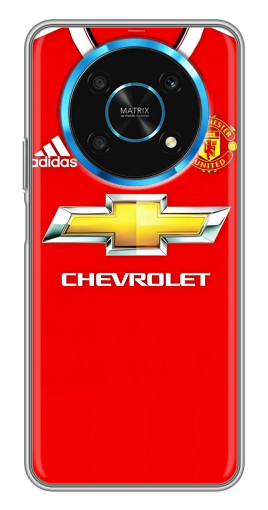 Силиконовый чехол с изображением "Форма Манчестера Юнайтед" для Huawei Honor Magic 5 Lite 5G