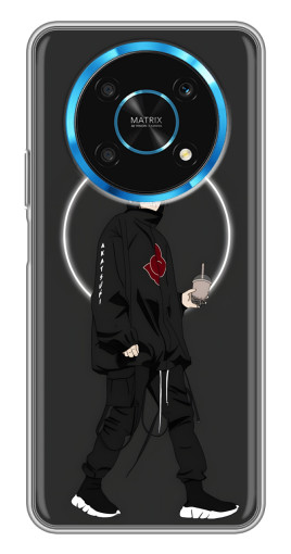 Силиконовый чехол с изображением "Итачи с напитком" для Huawei Honor Magic 5 Lite 5G
