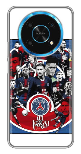 Силиконовый чехол с изображением "Команда PSG" для Huawei Honor Magic 5 Lite 5G