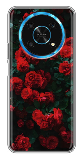 Чехол с принтом "Красные розы" для Huawei Honor Magic 5 Lite 5G
