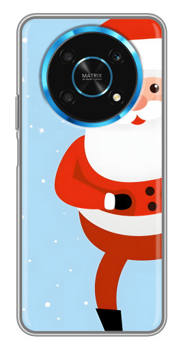 Чехол с картинкой "Крутой Дед Мороз" для Huawei Honor Magic 5 Lite 5G