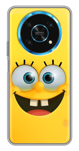 Чехол с принтом "Квадратный Губка Боб" для Huawei Honor Magic 5 Lite 5G