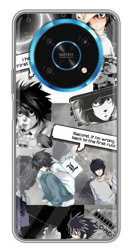 Чехол с картинкой "L - Death note" для Huawei Honor Magic 5 Lite 5G