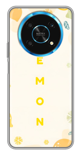 Силиконовый чехол с изображением "Lemon" для Huawei Honor Magic 5 Lite 5G