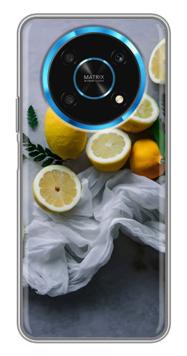 Чехол с принтом "Лимонное настроение" для Huawei Honor Magic 5 Lite 5G