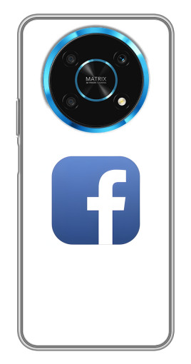 Чехол с печатью "Лого Фейсбук" для Huawei Honor Magic 5 Lite 5G