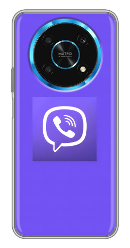 Чехол с печатью "Лого Viber" для Huawei Honor Magic 5 Lite 5G
