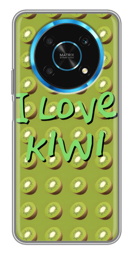 Чехол с картинкой "Love Kiwi" для Huawei Honor Magic 5 Lite 5G