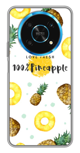 Чехол с печатью "Любовь к ананасам" для Huawei Honor Magic 5 Lite 5G