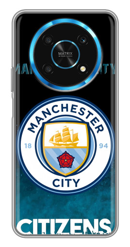 Силиконовый чехол с изображением "Man City Zens" для Huawei Honor Magic 5 Lite 5G