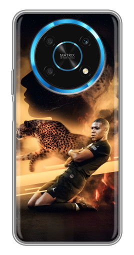 Чехол с принтом "Мбаппе пантера" для Huawei Honor Magic 5 Lite 5G