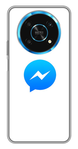 Чехол с печатью "messenger logo" для Huawei Honor Magic 5 Lite 5G