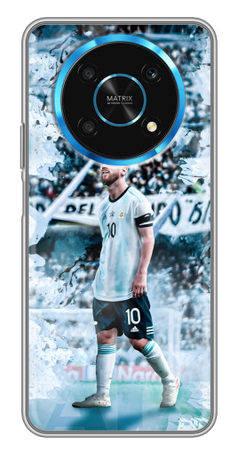 Силиконовый чехол с изображением "Месси в Аргентине" для Huawei Honor Magic 5 Lite 5G