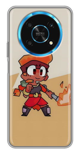 Чехол с печатью "Нарисованная Amber" для Huawei Honor Magic 5 Lite 5G